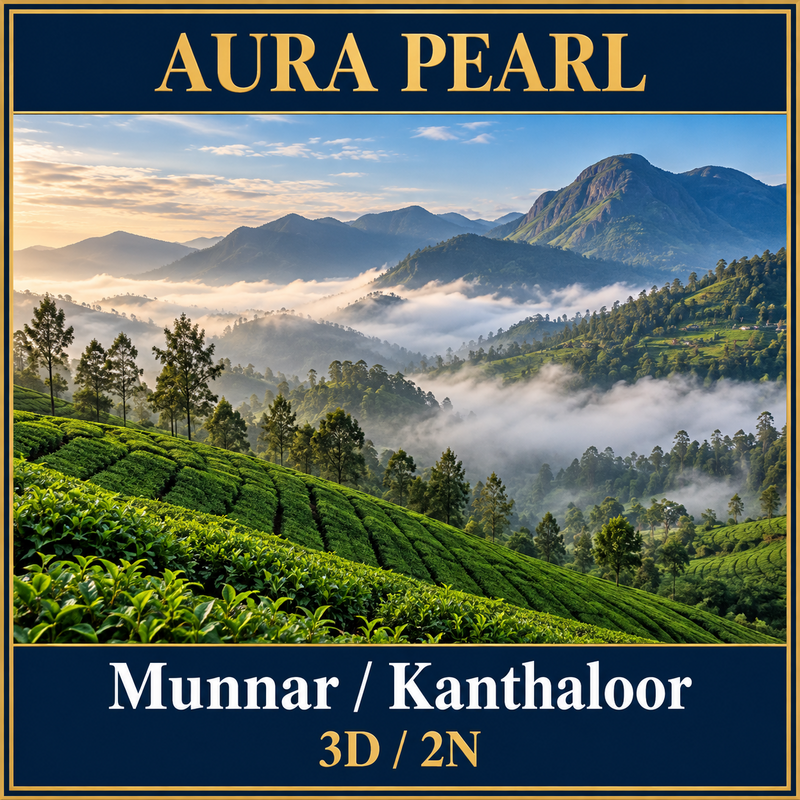 Munnar and Kanthaloor